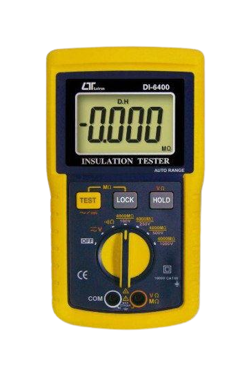 lutron di-6400 insulation tester, +dmm