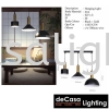 MATT BLACK + BRASS TOP PENDANT 3 in1 / 5 in1 Pendant Light (Round / Long Base) PENDANT LIGHT