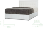 GB177 Jenna Bed Frame  Bedroom Set