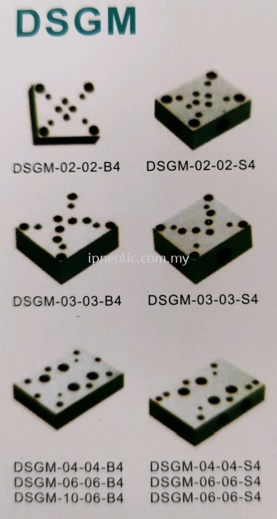 BASE PLATES FOR SOLENOID VALVES