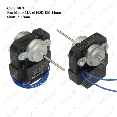 Code: 88210 MA-61103D-EM 14mm Fan Motor