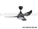 RCF-GAVIA43-MBL-MB Rubine Decorative Ceiling Fan