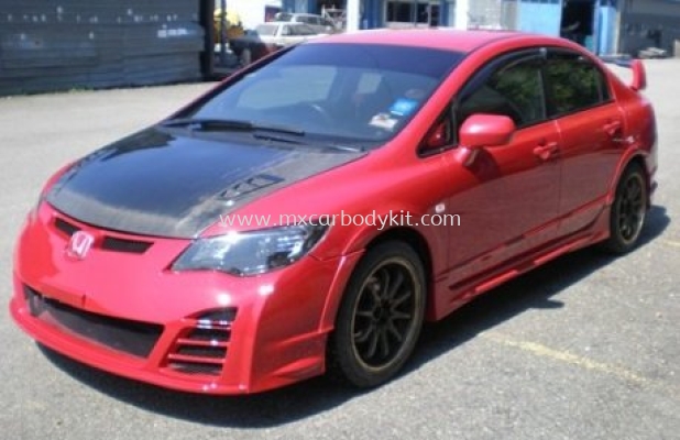 HONDA CIVIC FD ADVANCE RR BODYKIT + SPOILER