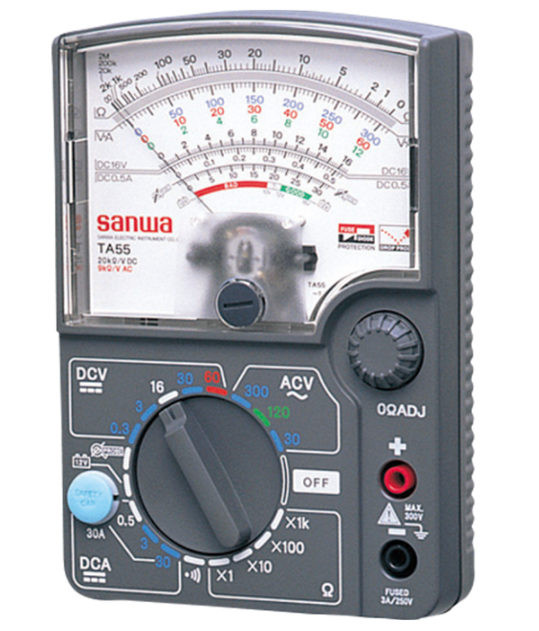 SANWA TA55 30A Range supporting automobile measurement