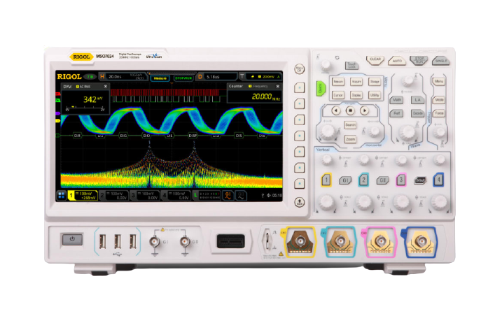 RIGOL MSO7024 - 200MHz MSO with 4 Analog and 16 Digital Channel, 10GS/s Sampling