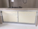 kitchen cabinet sliding door @TKC Utama 3/9. Kota Cheras. cheras  aluminiun Cabinet sliding door