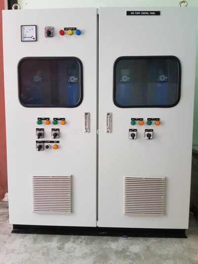 4 x 30kW Indoor Booster Pump Panel