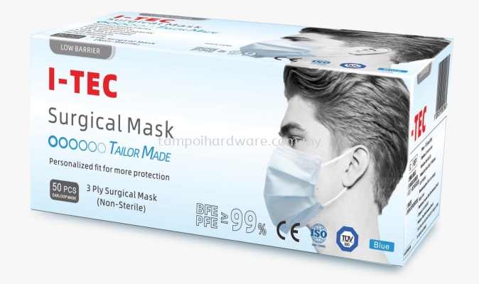 ITEC 3 Ply Surgical Mask BFE 99