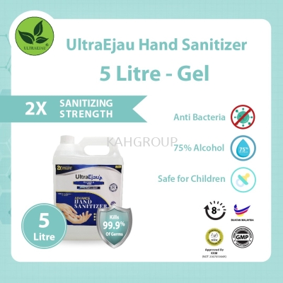 UltraEjau Hand Sanitizer 5 Liter - Gel