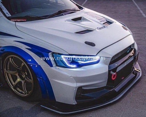 MITSUBISHI LANCER EVO X VARIS 2 FRONT BONNET