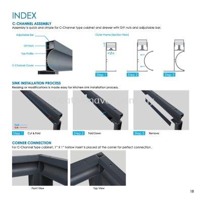 BRAND: VITALLY (Aluminium Cabinet&Drawer)