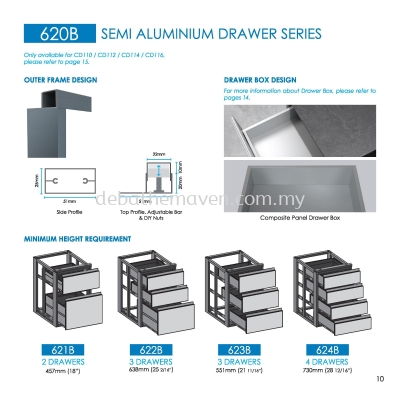 BRAND: VITALLY (Aluminium Cabinet&Drawer)