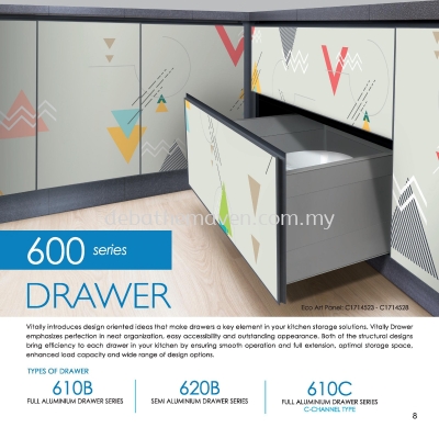 BRAND: VITALLY (Aluminium Cabinet&Drawer)