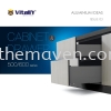 BRAND: VITALLY (Aluminium Cabinet&Drawer) Aluminium Cabinet/Drawer Kitchen Cabinet