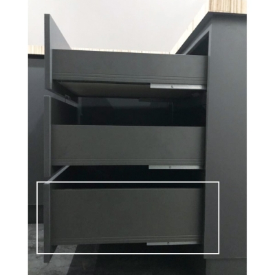 Slim Soft Closing Drawer System : 167mm side panel