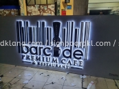 Barcudel 3d eg box up LED backlit signage at Kuala langat 