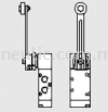 SERIES 70 MECHANICAL-- 70 MEC. 1/8" 5/2 ROLLER LEVER MEC. SPRING VALVES SERIES 70 VALVES METAL WORK PNEUMATIC