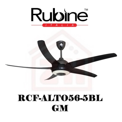 RUBINE Ceiling Fan RCF-ALTO56-5BL