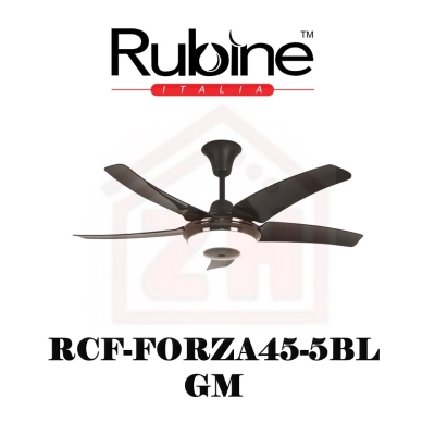 RUBINE Ceiling Fan RCF-FORZA45-5BL