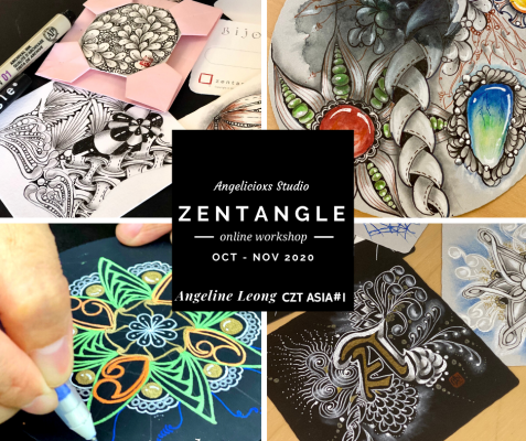 Online Zentangle Workshops Back to Back