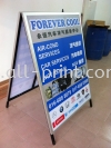 forever cool- Double side gi Double Side GI Signboard