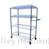 SMT TROLLEY Wire Shelving Material Handling Equipment (MHE)