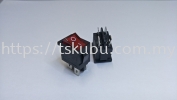06083522 KCD-104 (RED)   ROCKER SWITCH SWITCHES PROJECT COMPONENTS 