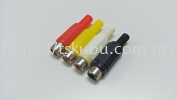 02151300,02,04,09 MR-596 RCA SOCKETS RCA CONNECTOR  PLUGS AND JACKS