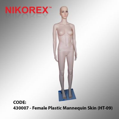 430007 - Female Plastic Mannequin Skin (HT-09)