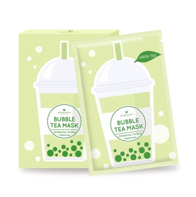 Annie's Way Green Tea Bubble Tea Mask