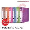 3" Color Arch File (24s) - Hard Cover with Index Arch File File Products ļƷ