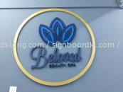 Beloved indoor 3D box up lettering signage at Kuala Lumpur