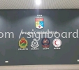 pusat kesatria polish logo 3D box up lettering signage signboard at Kuala Lumpur HURUF TIMBUL 3D