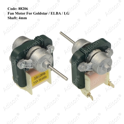 Code: 88206 Goldstar 2J01289B Fan Motor