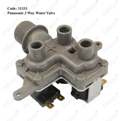 Code: 31333 Panasonic 3 Way Water Valve