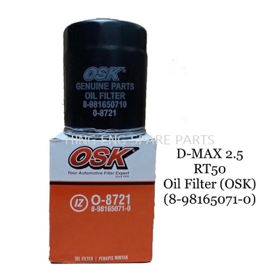 Isuzu D-Max 2.5 (RT50) Oil Filter