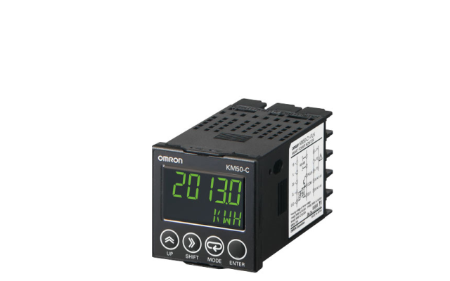 Omron KM50-C  Power and current can be measured simultaneously. Measurement of generated power (regenerati