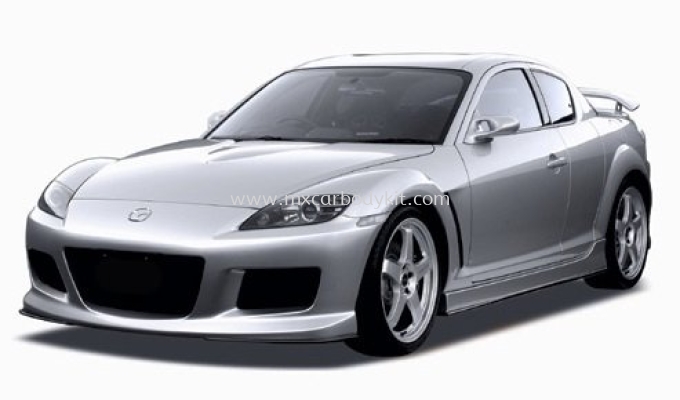 MAZDA RX8 MAZDA SPEED FULL SET BODYKIT + SPOILER