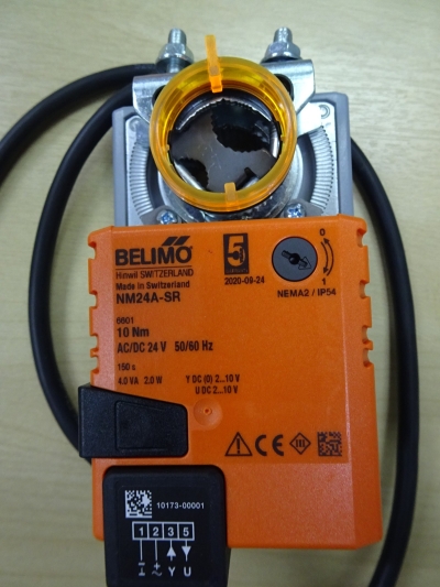 BELIMO NM24A-SR NON-SPRING-RETURN MODULATING DAMPER ACTUATOR 10NM, AC/DC 24V, 50/60HZ