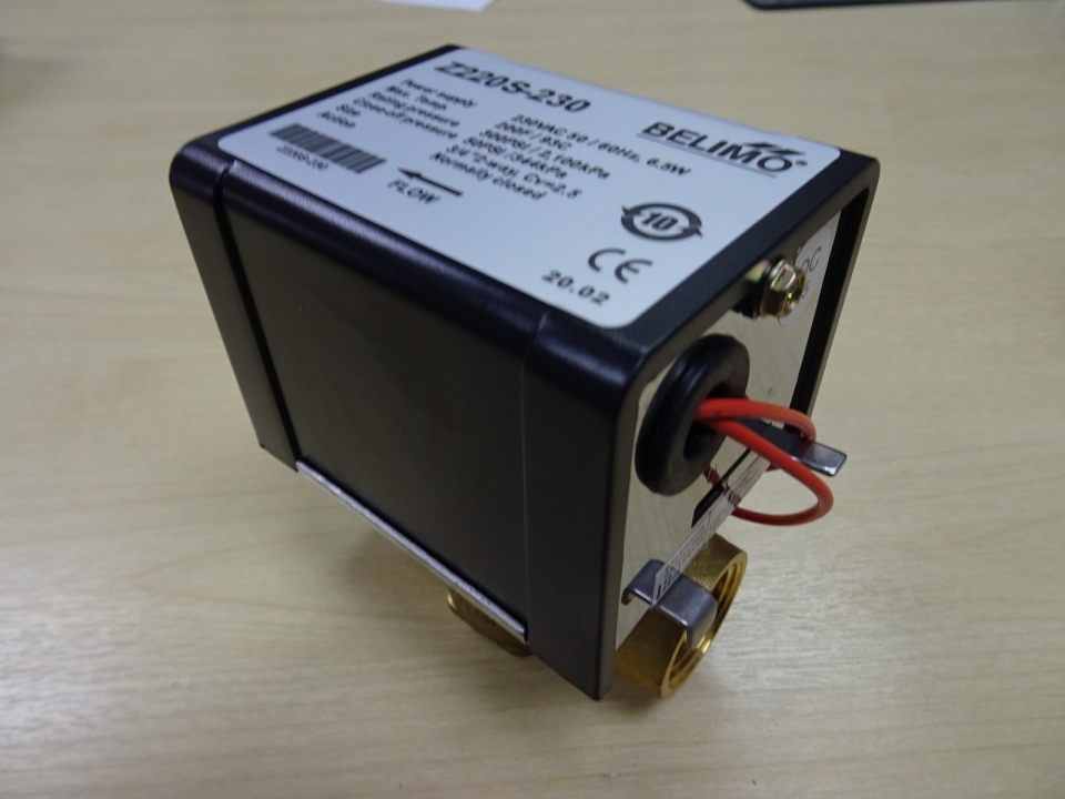 BELIMO MOTORIZED FAN COIL VALVE (ZONE VALVE) WITH SPRING RETUN