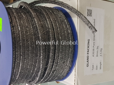 PURE Graphite Braided #2038 8mm Square Packing