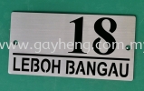 Stainless Steel House Number Plate ׸ House Number Plate Household Products