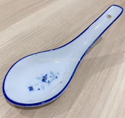 YF010 XL FLOWER DESIGN CHINESE SPOON