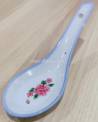 PF9389 PEONY FLOWER CHINESE SPOON 