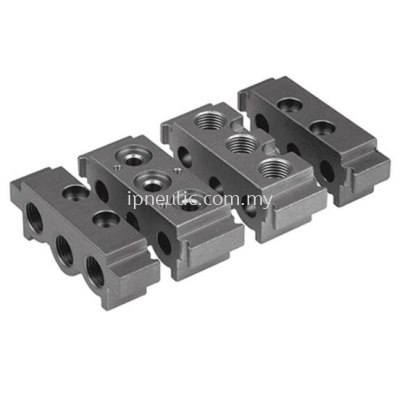 ACCESSORIES FOR SERIES 70-- MODULAR MANIFOLD BASE 70 1/8"