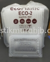 ECO-2 Kotak Nasi Plastik Kotak Nasi Plastik (PP)