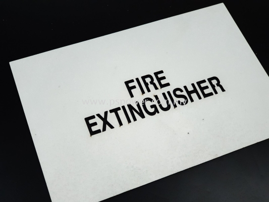 Laser Cutting - Fire Extinguisher