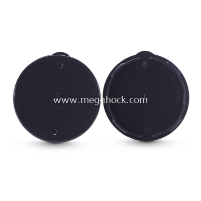 Circular Protector Cover (Clip) (Black)