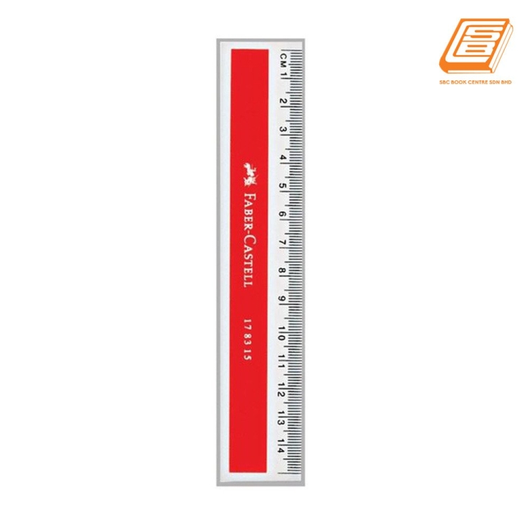 Faber-Castell - Plastic Ruler 15cm - (178315)