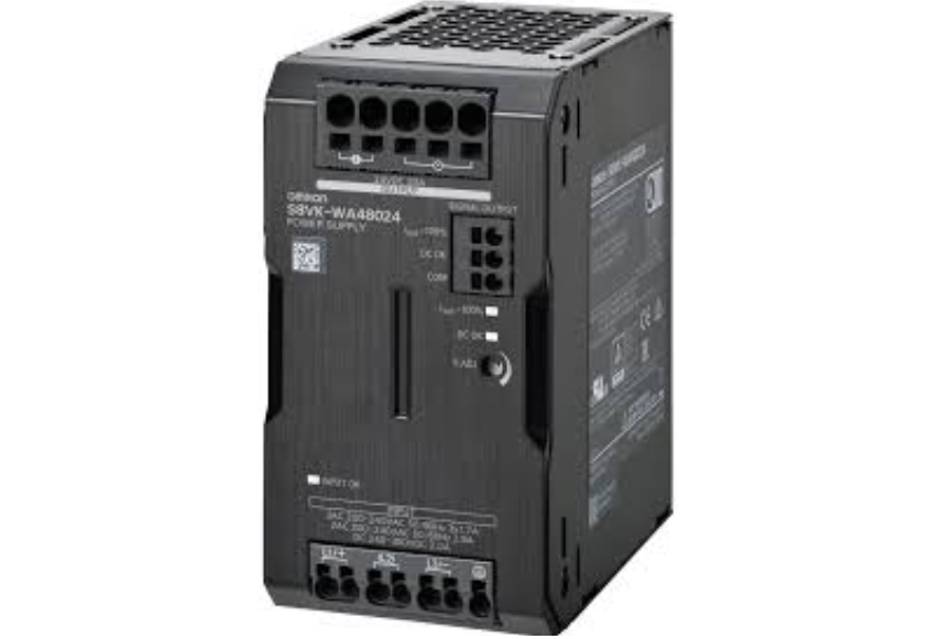 omron s8vk-wa new three-phase 200-v power supplies. a solution to the problem of phase imbalance required 